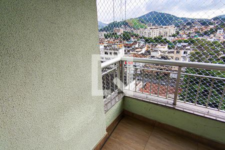 Sala - Varanda de apartamento à venda com 3 quartos, 148m² em Taquara, Rio de Janeiro