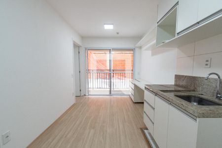 Sala/cozinha de apartamento à venda com 1 quarto, 31m² em Vila Mariana, São Paulo