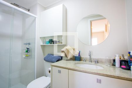 Banheiro Suíte de apartamento à venda com 2 quartos, 68m² em Vila Apiai, Santo André