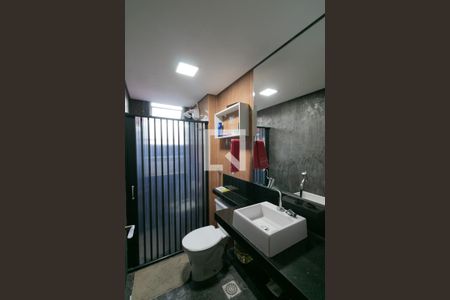 Banheiro Social 1 de apartamento à venda com 4 quartos, 195m² em Santa Branca, Belo Horizonte
