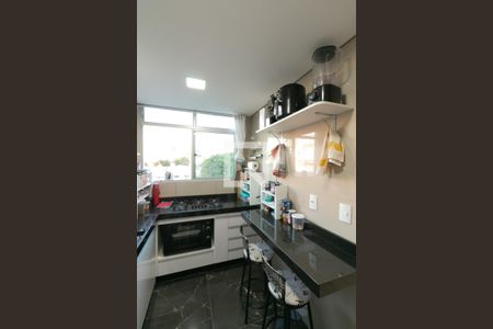 Cozinha de apartamento à venda com 4 quartos, 195m² em Santa Branca, Belo Horizonte