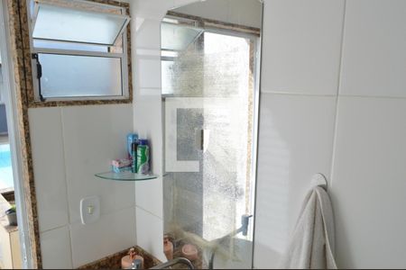 Banheiro da Área Gourmet  de casa de condomínio à venda com 3 quartos, 225m² em Taquara, Rio de Janeiro