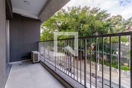 Varanda de kitnet/studio à venda com 1 quarto, 40m² em Santo Amaro, São Paulo