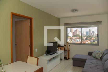 Sala de apartamento à venda com 2 quartos, 69m² em Campo Belo, São Paulo