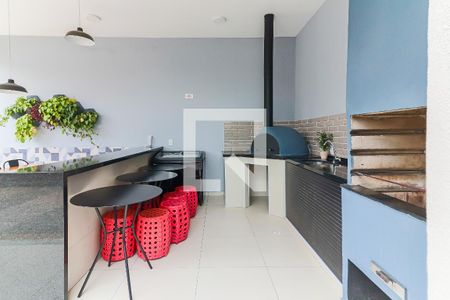 Área comum - Churrasqueira de apartamento para alugar com 2 quartos, 43m² em Jaguaré, São Paulo
