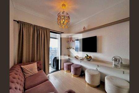 Sala de apartamento para alugar com 1 quarto, 35m² em Santo Amaro, São Paulo