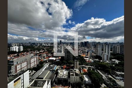 Vista Sacada da Sala de apartamento para alugar com 1 quarto, 35m² em Santo Amaro, São Paulo