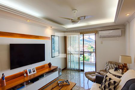 Sala de apartamento à venda com 4 quartos, 129m² em Jacarepaguá, Rio de Janeiro