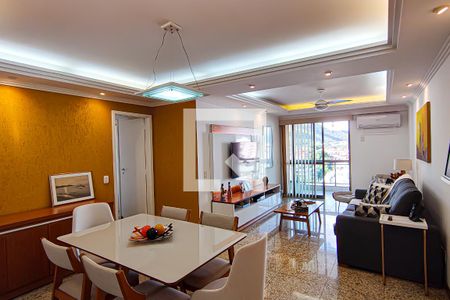 Sala de apartamento à venda com 4 quartos, 129m² em Jacarepaguá, Rio de Janeiro