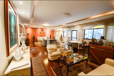 Sala de apartamento à venda com 5 quartos, 270m² em Tijuca, Rio de Janeiro