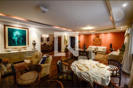 Sala de apartamento à venda com 5 quartos, 270m² em Tijuca, Rio de Janeiro