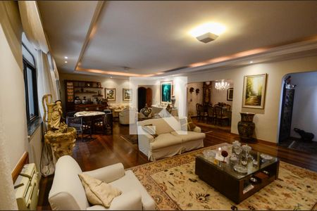 Sala de apartamento à venda com 5 quartos, 270m² em Tijuca, Rio de Janeiro