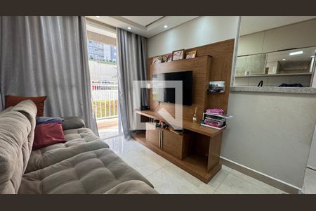Sala de apartamento à venda com 2 quartos, 46m² em Jardim das Cerejeiras, Campinas
