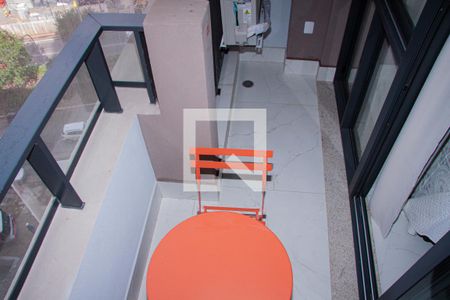 Varanda Studio de apartamento para alugar com 1 quarto, 25m² em Perdizes, São Paulo