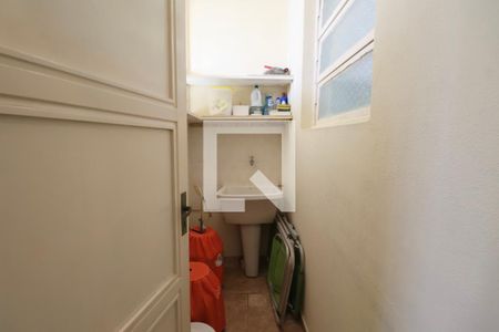 Área de Serviço de apartamento para alugar com 1 quarto, 60m² em Barra Funda, Guarujá