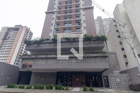 Fachada do Condomínio de apartamento à venda com 1 quarto, 24m² em Centro, Curitiba