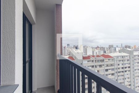 Varanda da Studio de kitnet/studio para alugar com 1 quarto, 24m² em Centro, Curitiba