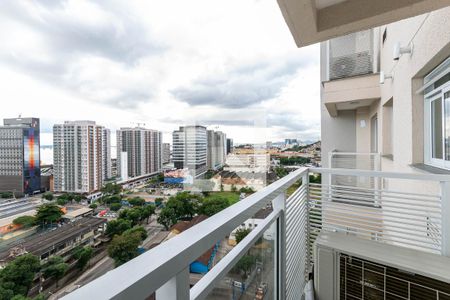 Varanda da Sala de apartamento para alugar com 2 quartos, 43m² em Santo Cristo, Rio de Janeiro