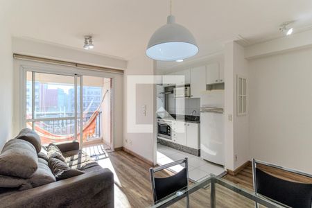 Sala de apartamento à venda com 1 quarto, 41m² em República, São Paulo