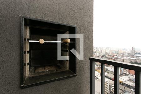 Varanda - Churrasqueira de apartamento para alugar com 2 quartos, 49m² em Brás, São Paulo
