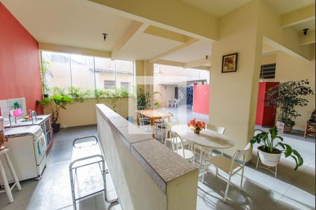 Área comum - Salão de festas de apartamento para alugar com 1 quarto, 46m² em Centro, Taubaté