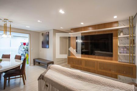 Sala de apartamento à venda com 3 quartos, 82m² em Centro, Diadema