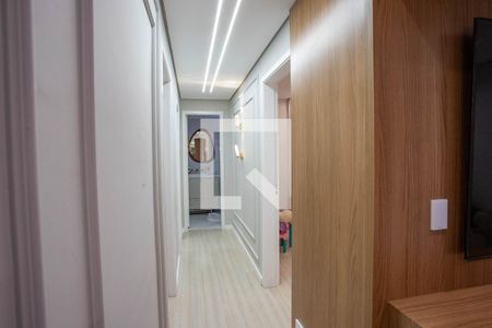 Corredor de apartamento à venda com 3 quartos, 82m² em Centro, Diadema