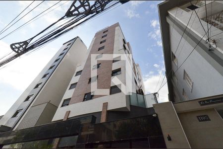 Fachada de apartamento à venda com 1 quarto, 45m² em Santo Agostinho, Belo Horizonte