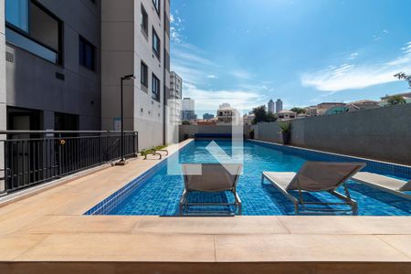 Área comum - Piscina de apartamento à venda com 2 quartos, 36m² em Parada Inglesa, São Paulo