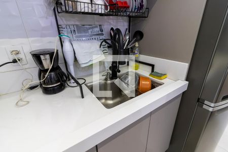 Cozinha de apartamento à venda com 2 quartos, 36m² em Parada Inglesa, São Paulo