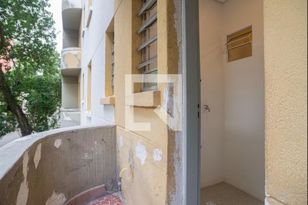 Varanda da Cozinha de kitnet/studio para alugar com 1 quarto, 32m² em Bela Vista, São Paulo