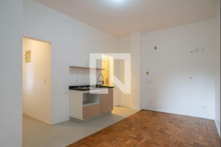 Sala/Quarto de kitnet/studio para alugar com 1 quarto, 32m² em Bela Vista, São Paulo