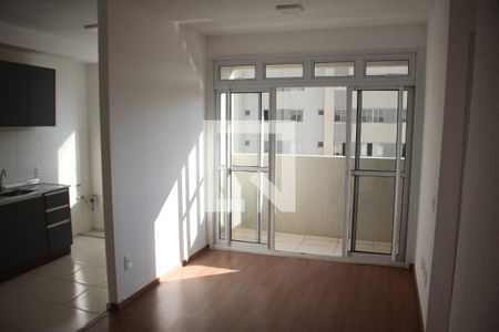 Sala de apartamento à venda com 2 quartos, 55m² em Jardim Riacho das Pedras, Contagem