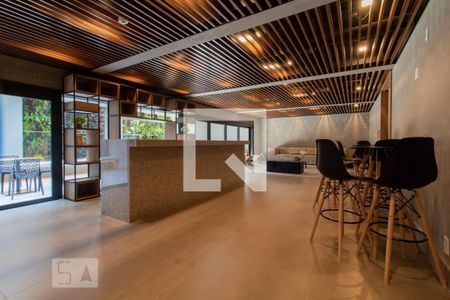 Área comum de kitnet/studio à venda com 1 quarto, 43m² em Pinheiros, São Paulo