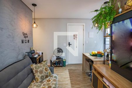 Sala de apartamento à venda com 2 quartos, 43m² em Campanário, Diadema