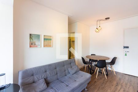 Sala de apartamento para alugar com 2 quartos, 62m² em Continental, Osasco