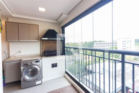 Varanda gourmet de apartamento para alugar com 2 quartos, 62m² em Continental, Osasco