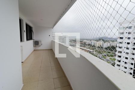 Varanda da Sala de apartamento à venda com 2 quartos, 73m² em Recreio dos Bandeirantes, Rio de Janeiro