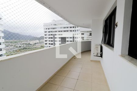 Varanda da Sala de apartamento à venda com 2 quartos, 73m² em Recreio dos Bandeirantes, Rio de Janeiro