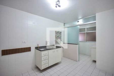 Cozinha de apartamento à venda com 2 quartos, 49m² em Chácara Agrindus, Taboão da Serra