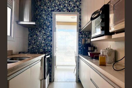 Cozinha de apartamento à venda com 3 quartos, 130m² em Jardim Belo Horizonte, Campinas