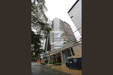 Fachada do Prédio de apartamento à venda com 1 quarto, 42m² em Indianópolis, São Paulo