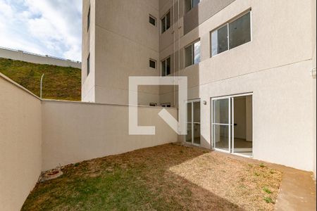 Área externa privativa de apartamento à venda com 1 quarto, 71m² em Palmeiras, Belo Horizonte