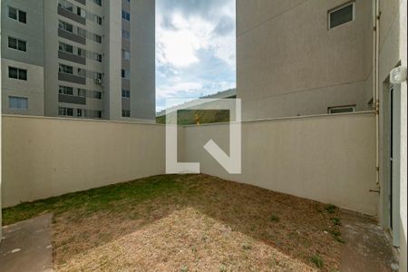 Área externa privativa de apartamento à venda com 1 quarto, 71m² em Palmeiras, Belo Horizonte