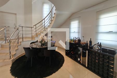 Sala de Estar de casa de condomínio à venda com 4 quartos, 262m² em Swiss Park, Campinas