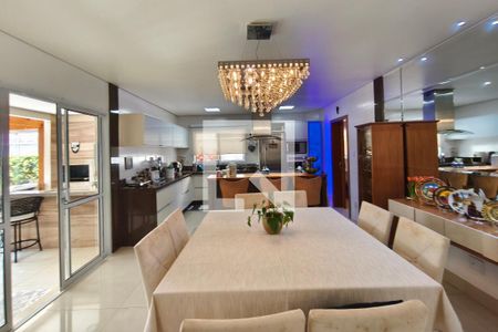 Sala de Jantar de casa de condomínio à venda com 4 quartos, 262m² em Swiss Park, Campinas