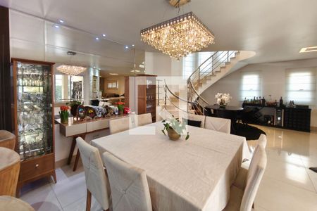 Sala de Jantar de casa de condomínio à venda com 4 quartos, 262m² em Swiss Park, Campinas