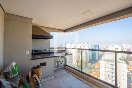 Varanda  de apartamento para alugar com 2 quartos, 68m² em Vila Gilda, Santo André