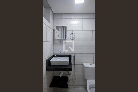 Banheiro de apartamento para alugar com 1 quarto, 20m² em Santa Efigênia, Belo Horizonte