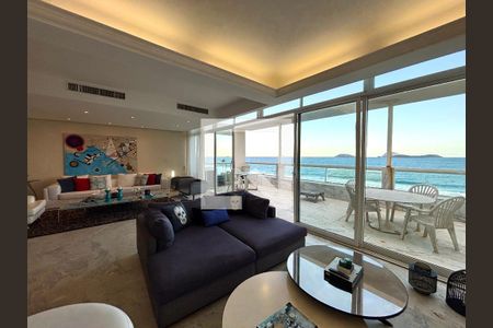Sala de apartamento à venda com 4 quartos, 254m² em Ipanema, Rio de Janeiro